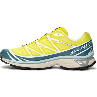 SALOMON XT 6 Advanced Chaussures de Sport et Loisirs Basses pour l'Extérieur Unisexes Jaune 42 black
