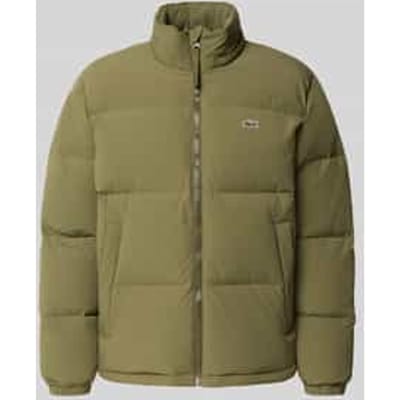 Regular fit donsjack met opstaande kraag en geïntegreerde capuchon