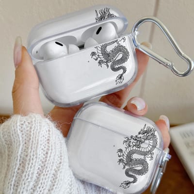 Nieuw Draak Ontwerp Oordopjeshoesje Voor Airpods Pro 3, Pro 2, Pro, Draadloze Bluetooth Cover Voor Airpods 1of2, 3, 4 Beschermhoes For Airpods 3