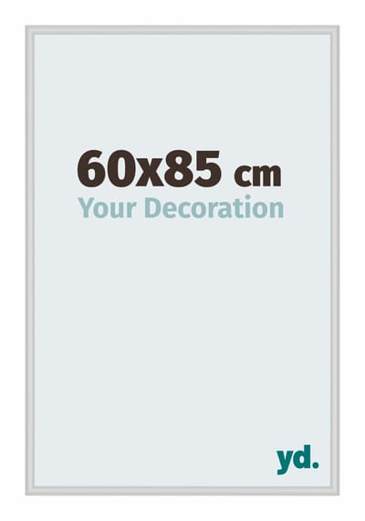 Your Decoration - Fotolijst 60x85 cm - Aluminium - Zilver Mat - Miami