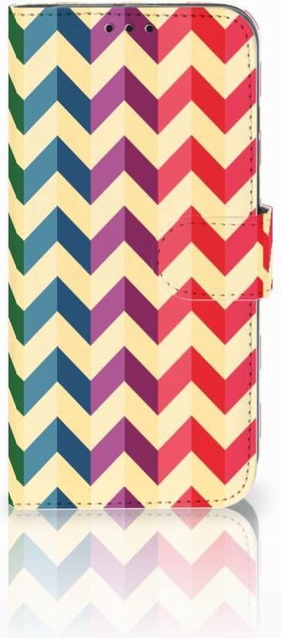 Honor 10 Lite Telefoon Hoesje Zigzag Multi Color