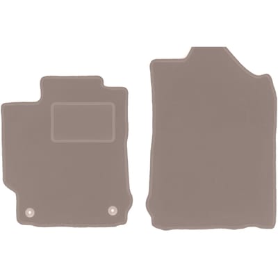 Beige voormatten voor: Toyota Camry VIII XV50 sedan (2011-2018)