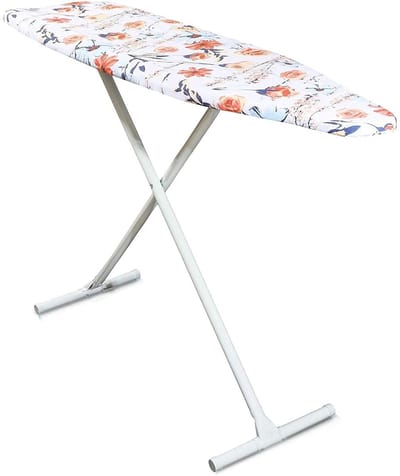 Allecto - Strijkplankhoes - Bloemenprint - Perfecte pasvorm - Standaardformaat 15 x 54 inch - Duurzaam en stijlvol - Geschikt voor elke strijkplank...