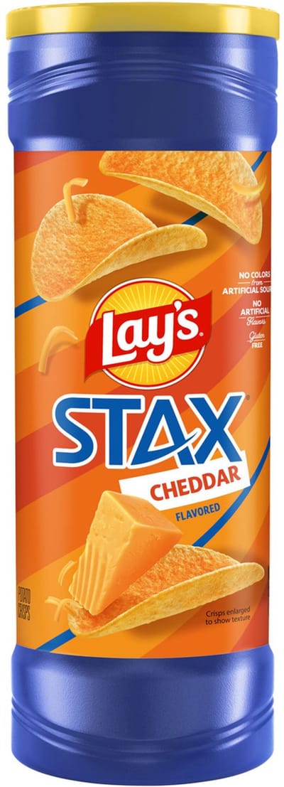 Lay's Stax Cheddar (11 x 156g)