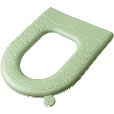 EVA Waterdichte Toiletbrilhoes Verdikt Vier Seizoenen Universele Toiletmat groen