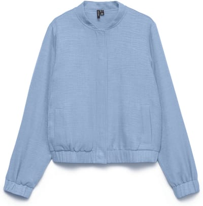 Vero Moda Jas Vmmelaney Ls Bomber Exp 10349808 Chambray Blue Dames Maat - S