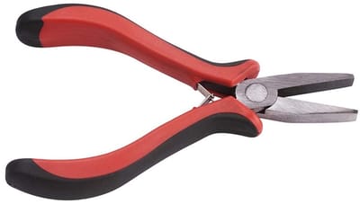Solidchoice - Dailygoody - PandaHall 5 Inch Carbon Stalen Platneus Tang voor DIY Sieradenmaken
