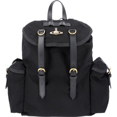 Sac à dos à cordon en toile Highland Vivienne Westwood W01cj N401 43010072U W01CJ N401