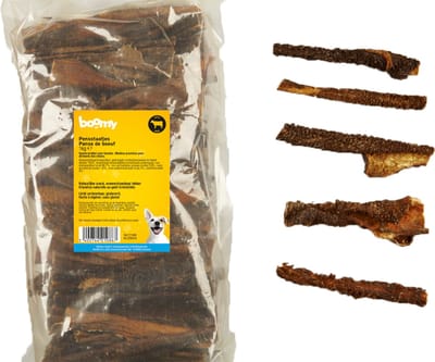 Boomy - Hondensnacks - Pensstaafjes - 100% gedroogde runderpens - Natuurlijke kauwsnack voor honden - Kauwstaaf hond - 1kg