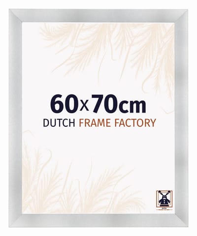 Fotolijst 60x70 cm - MDF - Aluminium Geborsteld - Praag
