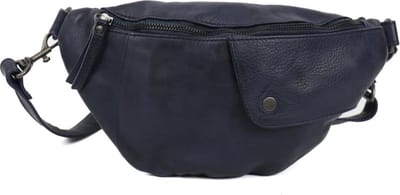 Bear Design Mia Leren Heuptas - Fanny Pack - Bumbag - Festival Tasje - Navy Blauw