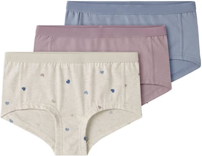 Name-It Name it meisjes Hipster 3-pak - Zwart - 152