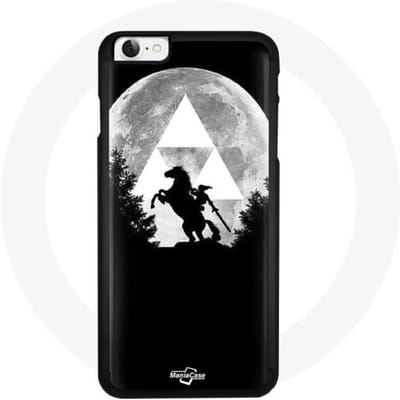 Coque - Zelda - iPhone 4 - Souple - Noir - Motif Zelda