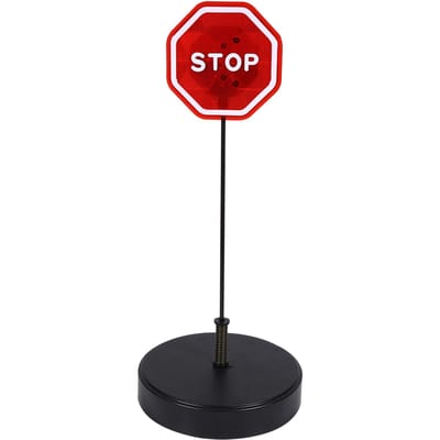 Knipperende LED Stopsensor Met Verstelbare Standaard Auto Parkeerdetector Voor Garage Poort red