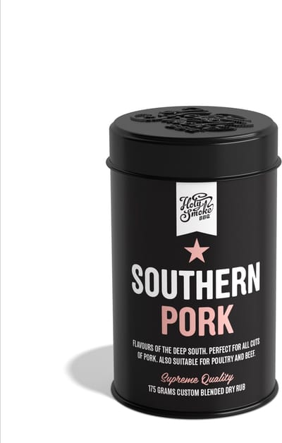 Holy Smoke BBQ - SOUTHERN PORK DRY RUB - 175 gram - BBQ rubs - kruiden