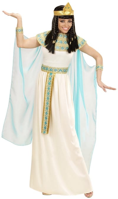 Egypte Kostuum | Cleopatra Van De Nijl Kostuum | Maat 140 | Carnaval kostuum | Verkleedkleding