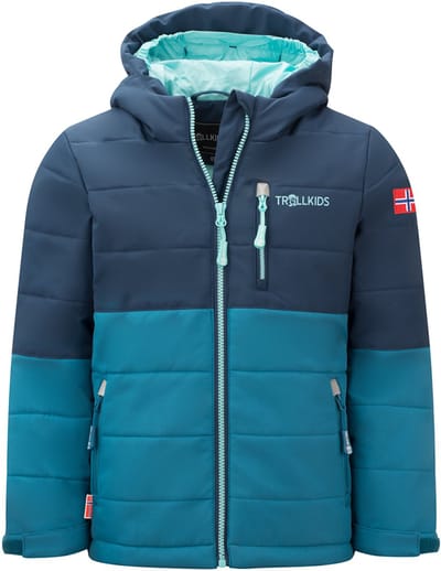 Trollkids Hemsedal Xt Jas Blauw 176 cm Kinderen