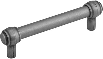 Meubelgreep ALTHEA Boorgatafstand 96 mm oudzilver optiek Stijl/ landhuisgreep van SOTECH