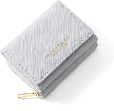 Dailygoods- Portemonnee Dames Klein - Geldbeugel - Kleine Portemonnee - Elegante Portemonnee - Grote Capaciteit - 8 Creditcardvakken