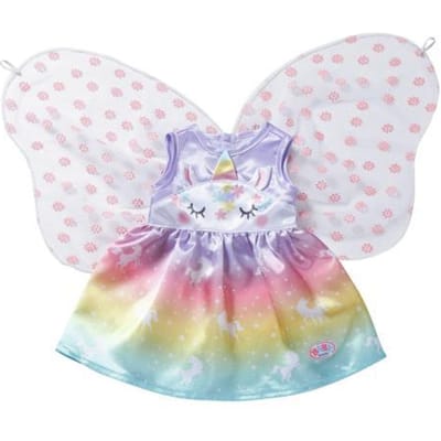 Zapf Creation BABY born Fantasy Vlinderoutfit met vleugels 43cm Poppenkleding