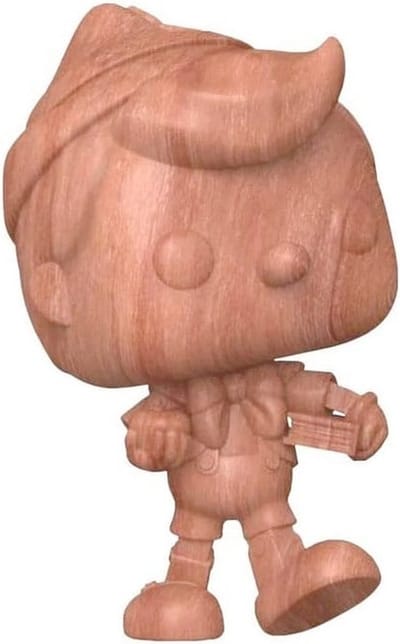 Funko Pinocchio - POP! School Pinocchio (WD) Exclusive 9 cm Verzamelfiguur - Bruin