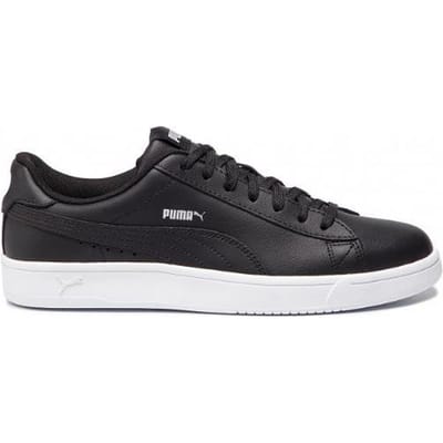 PUMA Court Breaker Derby L  - Maat 40 -Sneakers Unisex - Puma Black / Silver / Puma White