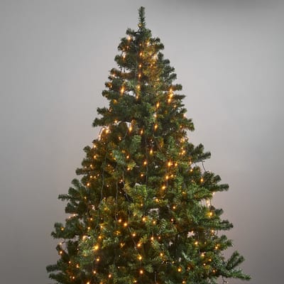 Easy fix kerstboomverlichting met 360 LED’s goud – 2M, voor binnen & buiten