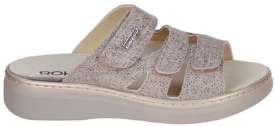 Rohde Dames Slipper - 5221-18 Taupe - Maat 38
