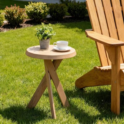 Bijzettafel - Houten Tafel - Decoratie Plaatsen - Massief Essenhout - 355 cm - Natuurlijk