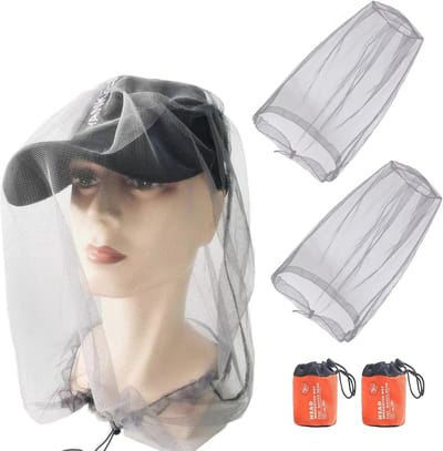 Muggennet met Draagtas - Insectennet voor Hoofd en Bijenbescherming