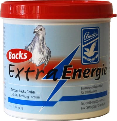 Backs Extra Energie 400g - voor postduiven
