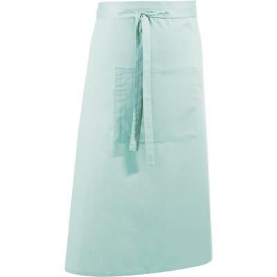 Premier Unisex Kleuren Barschort / Werkkleding (Lange Continentale Stijl) (Pakket van 2) (Aqua)