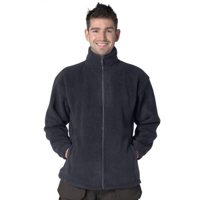 ORN Albatross Classic Fleece Jacket Vest gewicht 300 g/m² Maat M Zwart