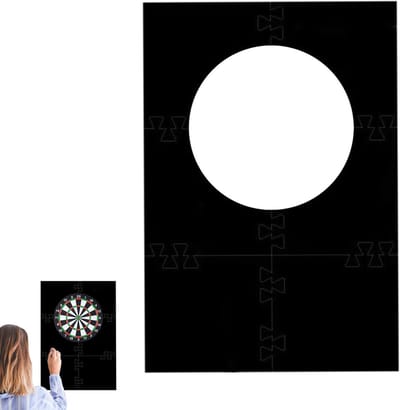 Dartbord Muurbescherming - Beschermende Ring - Darts Spelen - Duurzaam EVA Materiaal - 104x715cm