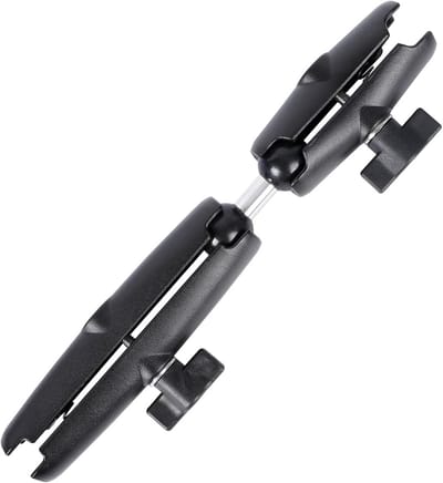 Verlengarm met Dubbele Socket en 1 Inch Kogeladapter voor Universele Montage