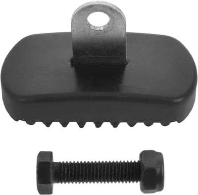 Antislip Laddervoeten - Ladderstabilisatoren Trapvoetjes - Veilig Gebruik - Vloerbeschermend - 9.3x5.5x5cm - Zwart
