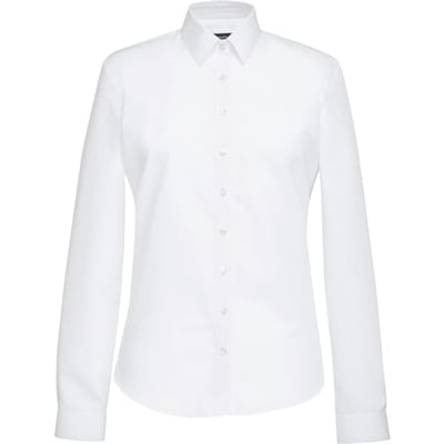 Brook Taverner Dames/Dames Selene Shirt Met Lange Mouwen (Wit)