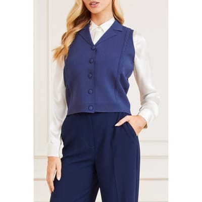 GUESS Marciano By  Diana Sweater Top Secret Cardigan Blue Taglia: XS | Cardigan Outlet | Donna | Blu