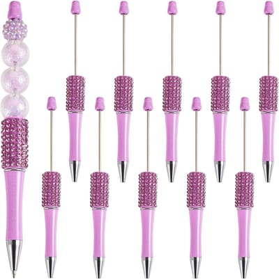 10 stuks diamant strass kralen pennen met kristallen schacht voor school en kantoor decoraties en ambachtelijke projecten