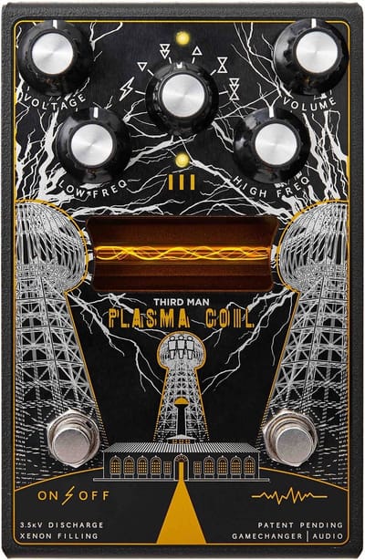 Gamechanger Audio Third Man Records Plasma Coil - High voltage distortion - Zwart