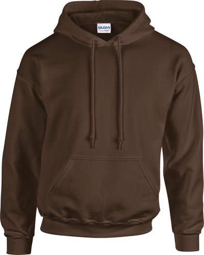 Gildan Heavy Blend™ Adult Hooded Sweatshirt GI18500 - Dark Chocolate - XXL