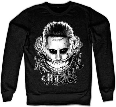 DC Comics Suicide Squad - Joker - Damaged Sweater/trui - L - Zwart