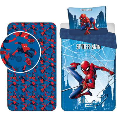 Spiderman Dekbedset - Dekbedovertrek - Hoeslaken - Kussensloop