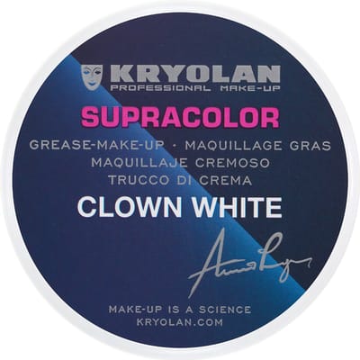 Kryolan Supracolor clownswit intensief 30 gram