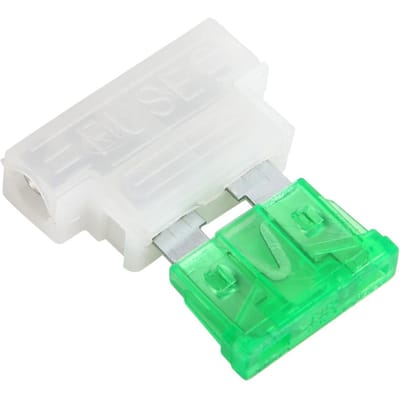 30 Sets Auto Zekeringhouder Kit 1222AWG 32V 30A Zekering voor Auto Boot ATCATO white