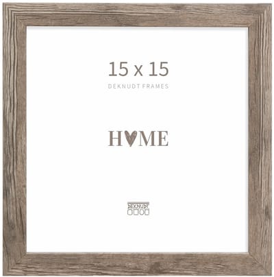 Deknudt Frames fotolijst S45RH7 - grijs-beige - hout - 15x15 cm