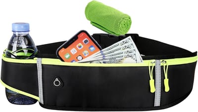 Heuptas voor Hardlopen - Waterdichte Sport Taille- of Heupgordel voor Telefoon en Geld