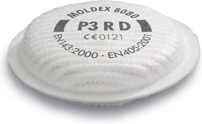 Moldex fijnstoffilter 8080  - P3 R D - 8 stuks inlegvel -