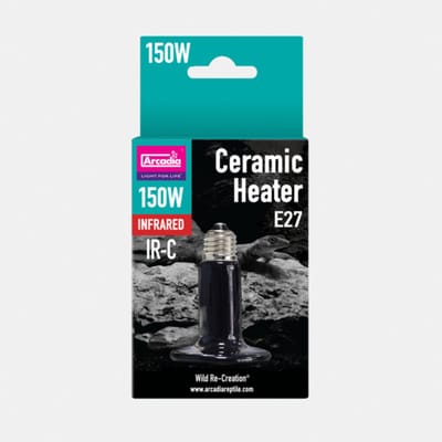 Arcadia Keramische Warmtelamp - Verwarming - 150 Watt