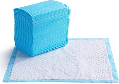 Stevige Trainingspads Neutraliseren Geur voor Honden en Puppy's - Lekvrij met Sneldrogend Oppervlak - 80 Stuks - Blauw